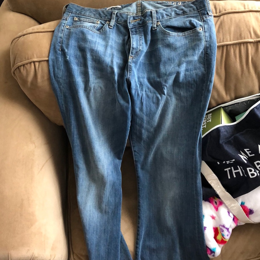 Gap long and lean jeans